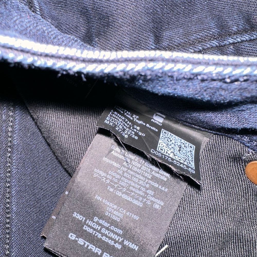 G-Star Women's Black Skinny Jeans - Picture 6 of 6